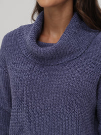 Chenille Turtleneck Sweater