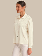 Jacquard Button Down Jacket