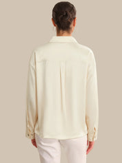 Jacquard Button Down Jacket