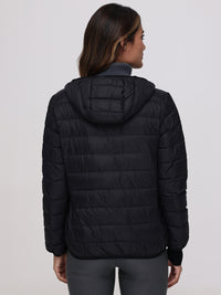 Lightweight Hooded Puffer Jacket