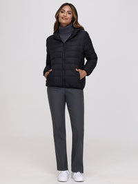 Lightweight Hooded Puffer Jacket