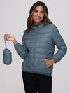 Lightweight Hooded Puffer Jacket