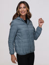 Lightweight Hooded Puffer Jacket