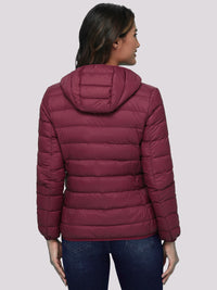 Lightweight Hooded Puffer Jacket