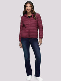 Lightweight Hooded Puffer Jacket