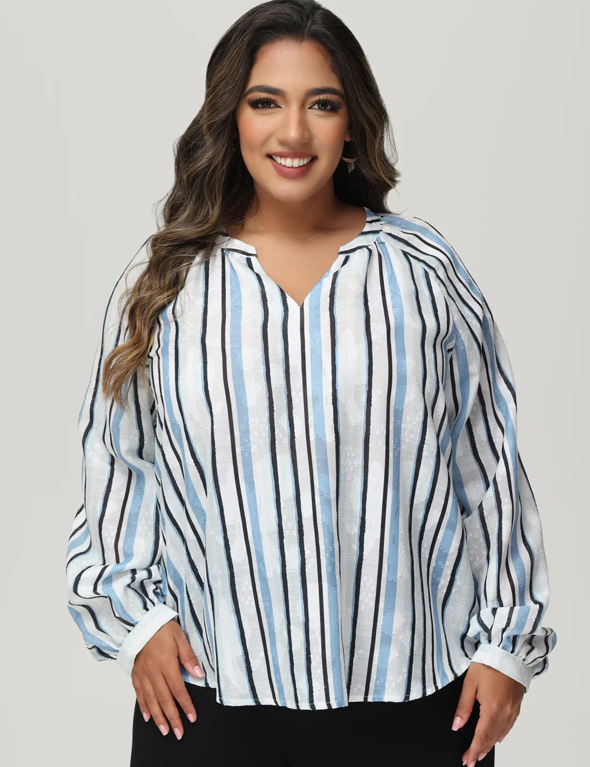 Crop Button Front Drawstring Waist Top