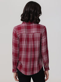 Plaid Button Up Shirt