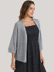 Crochet Drop Shoulder Cardigan