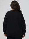 Plus Crewneck Long Sleeve Sweatshirt