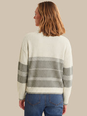 Stripe Crewneck Sweater