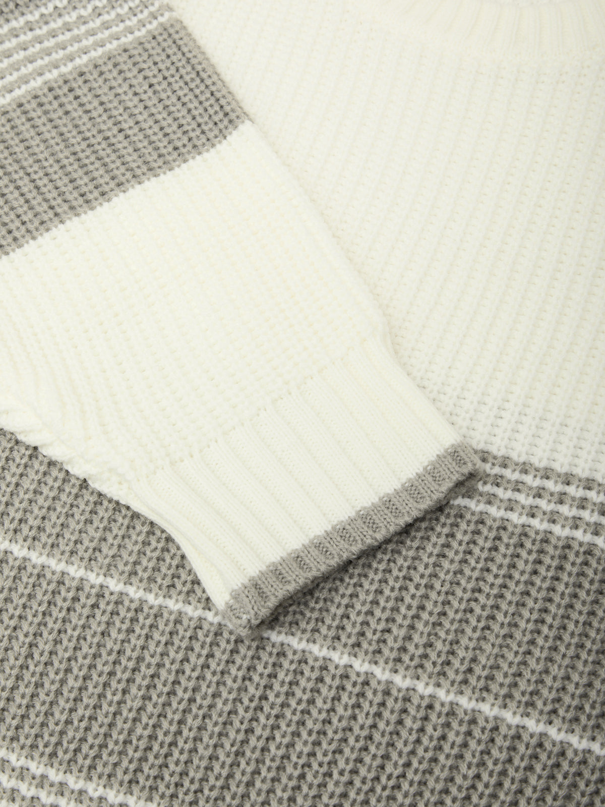 Stripe Crewneck Sweater