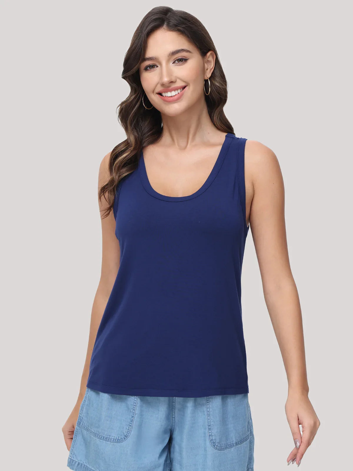 Scoop Neck Tank Top