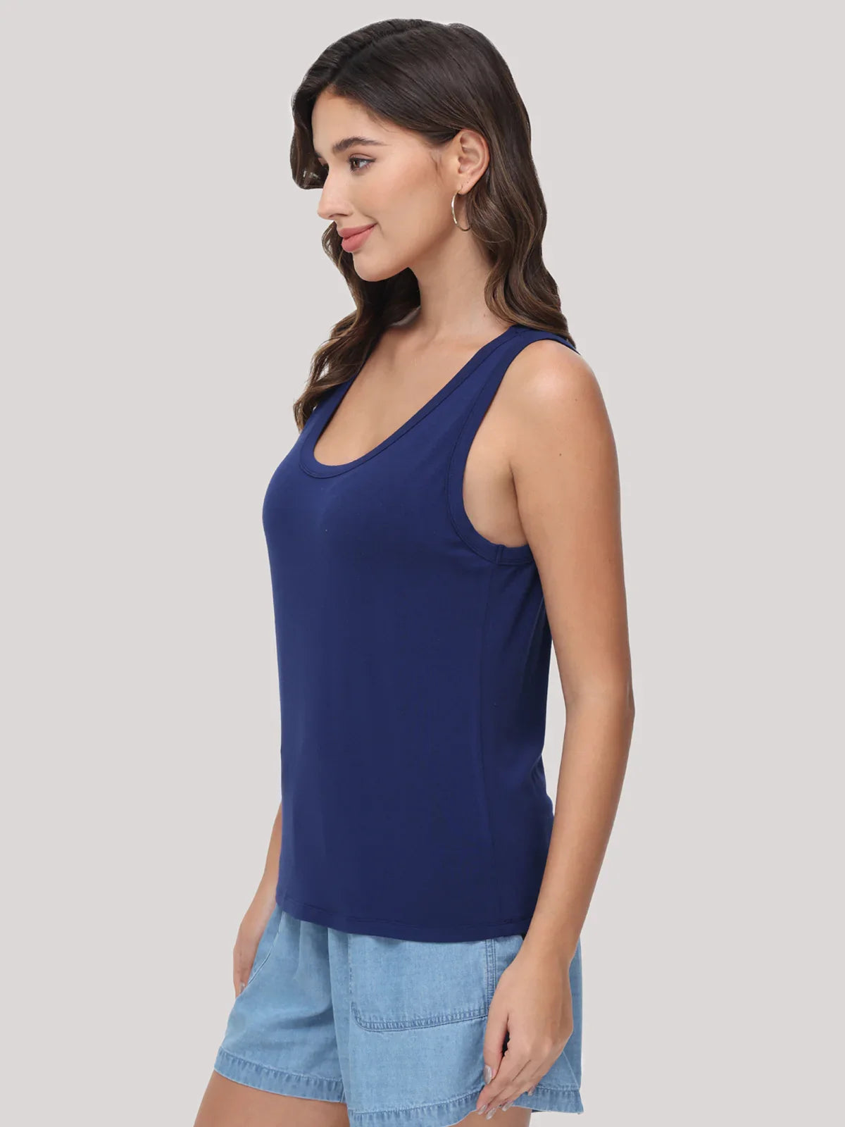 Scoop Neck Tank Top