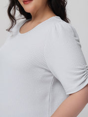 Plus Puff Sleeve Top