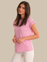 Drop Shoulder Knit Top