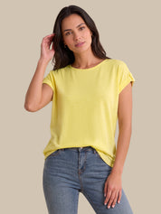 Drop Shoulder Knit Top