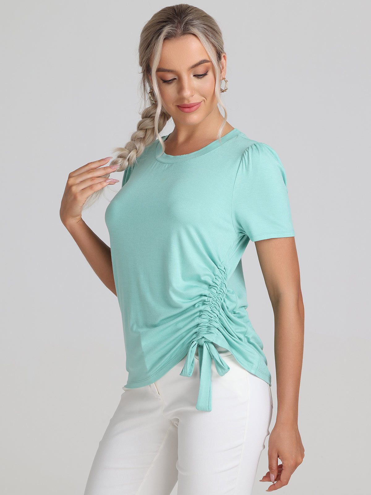 Ruched Side Tee