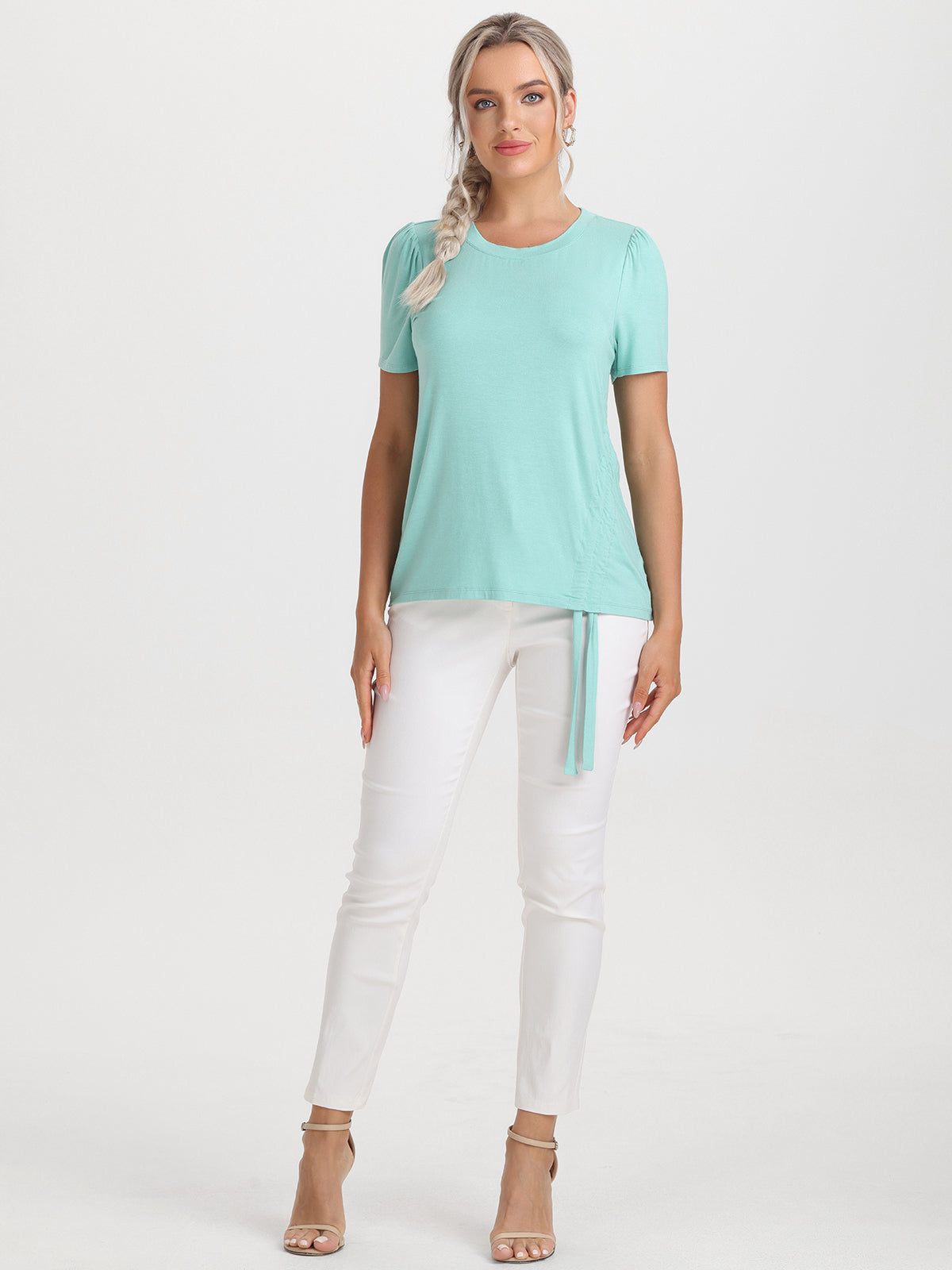 Ruched Side Tee