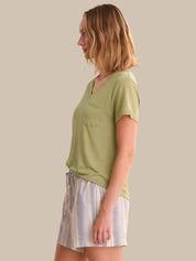 V-Neck Pocket Tee