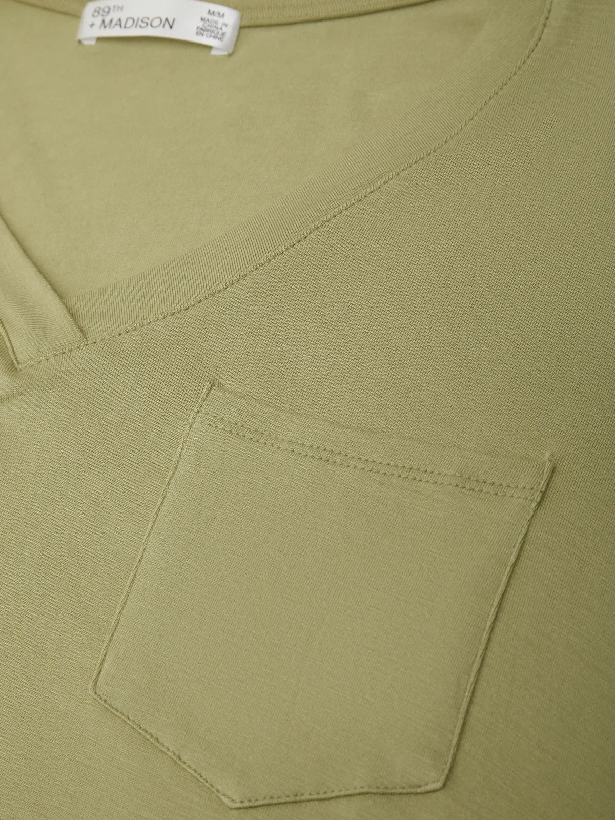 V-Neck Pocket Tee