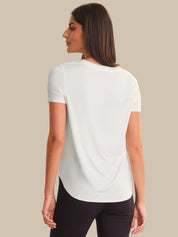 V-Neck Short Sleeve Tee