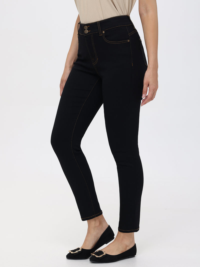 Petite Skinny Mid Rise Jean