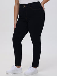 Plus Skinny High Rise Jean In Dark Wash