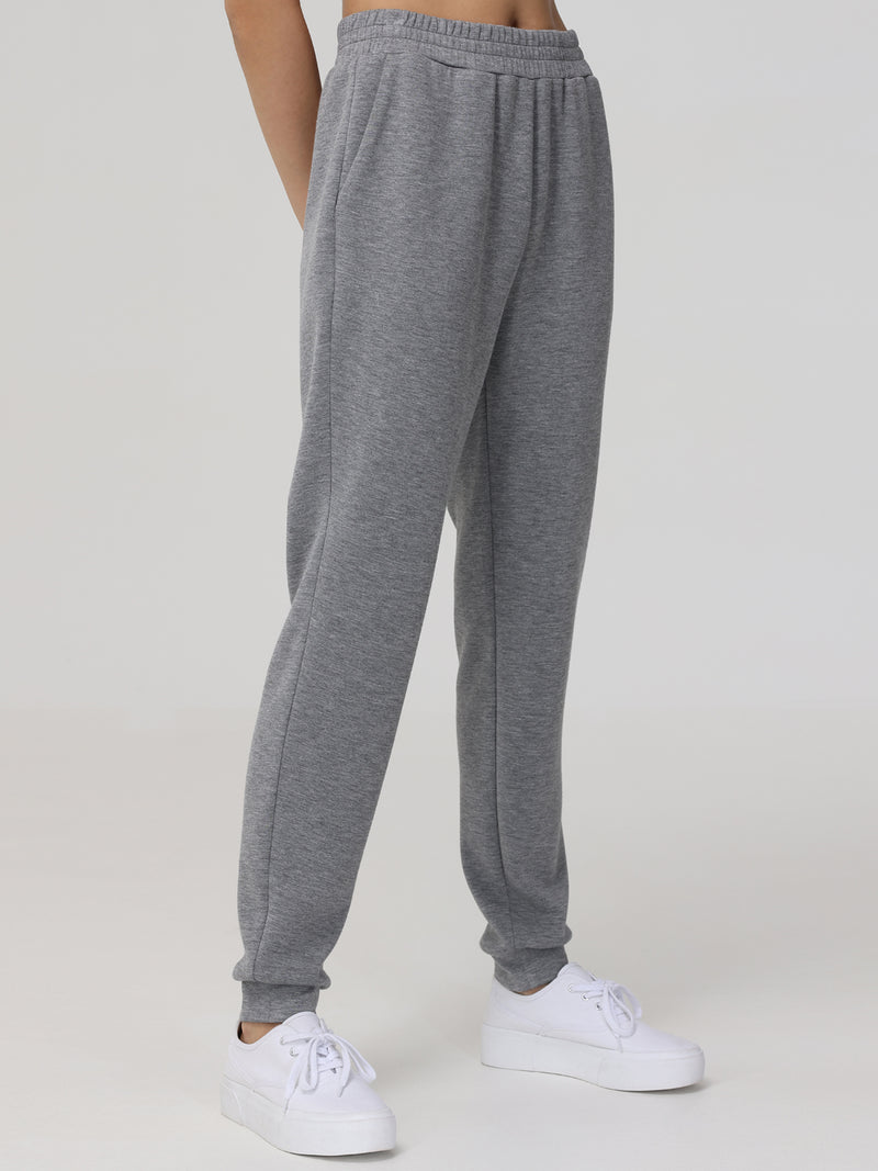 High-Rise Cuffed Joggers