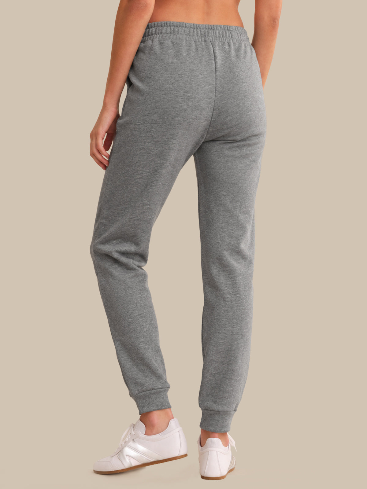 High-Rise Cuffed Joggers
