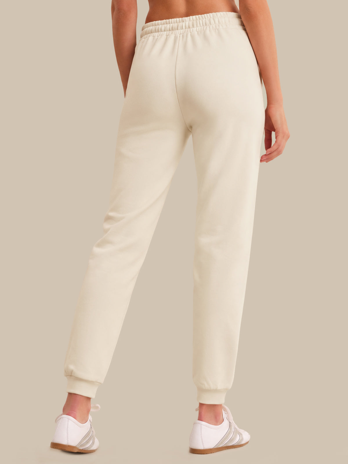 High-Rise Cuffed Joggers