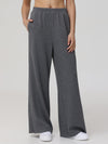 High-Rise Wide Leg Track Pants