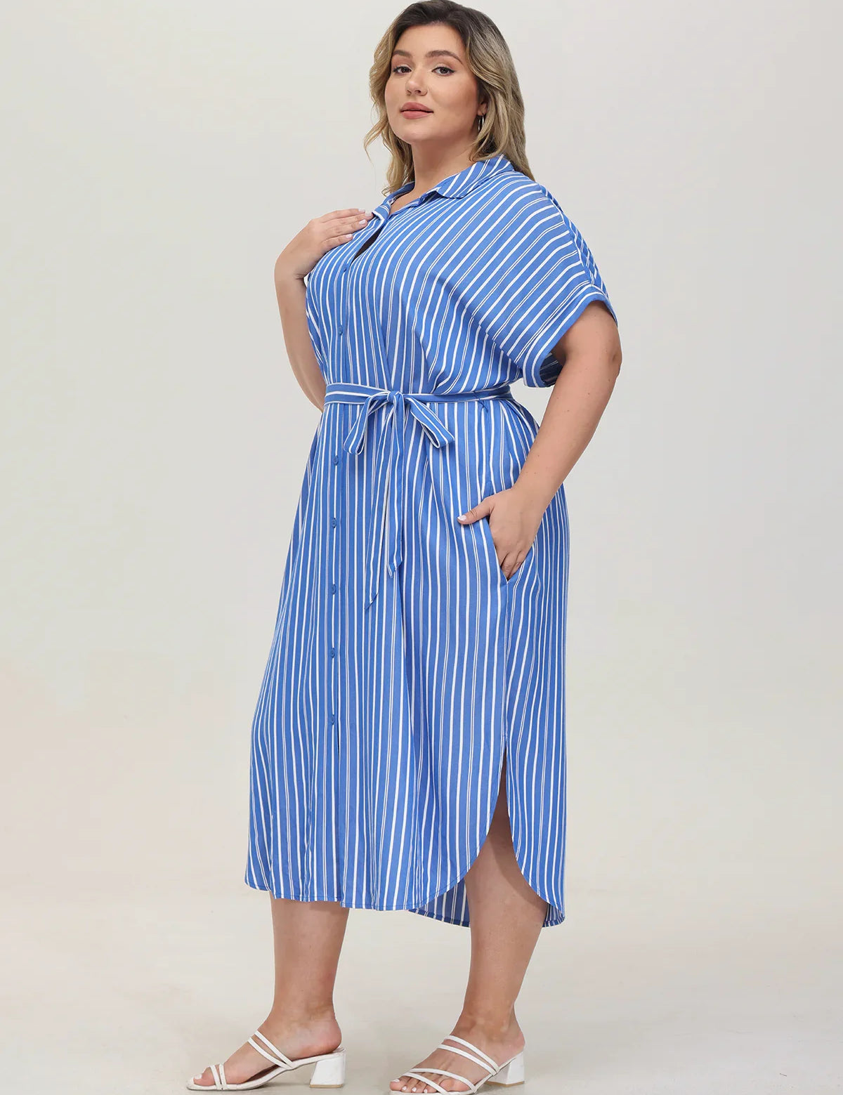Zipper Neck Cool Feel Top