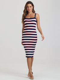 Stripe Slip Dress
