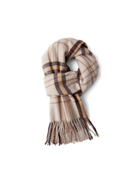 Plaid Woven Scarf