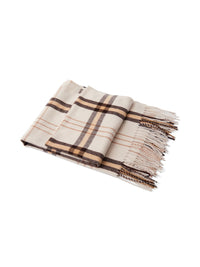 Plaid Woven Scarf