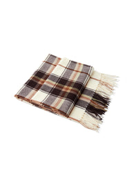 Plaid Woven Scarf