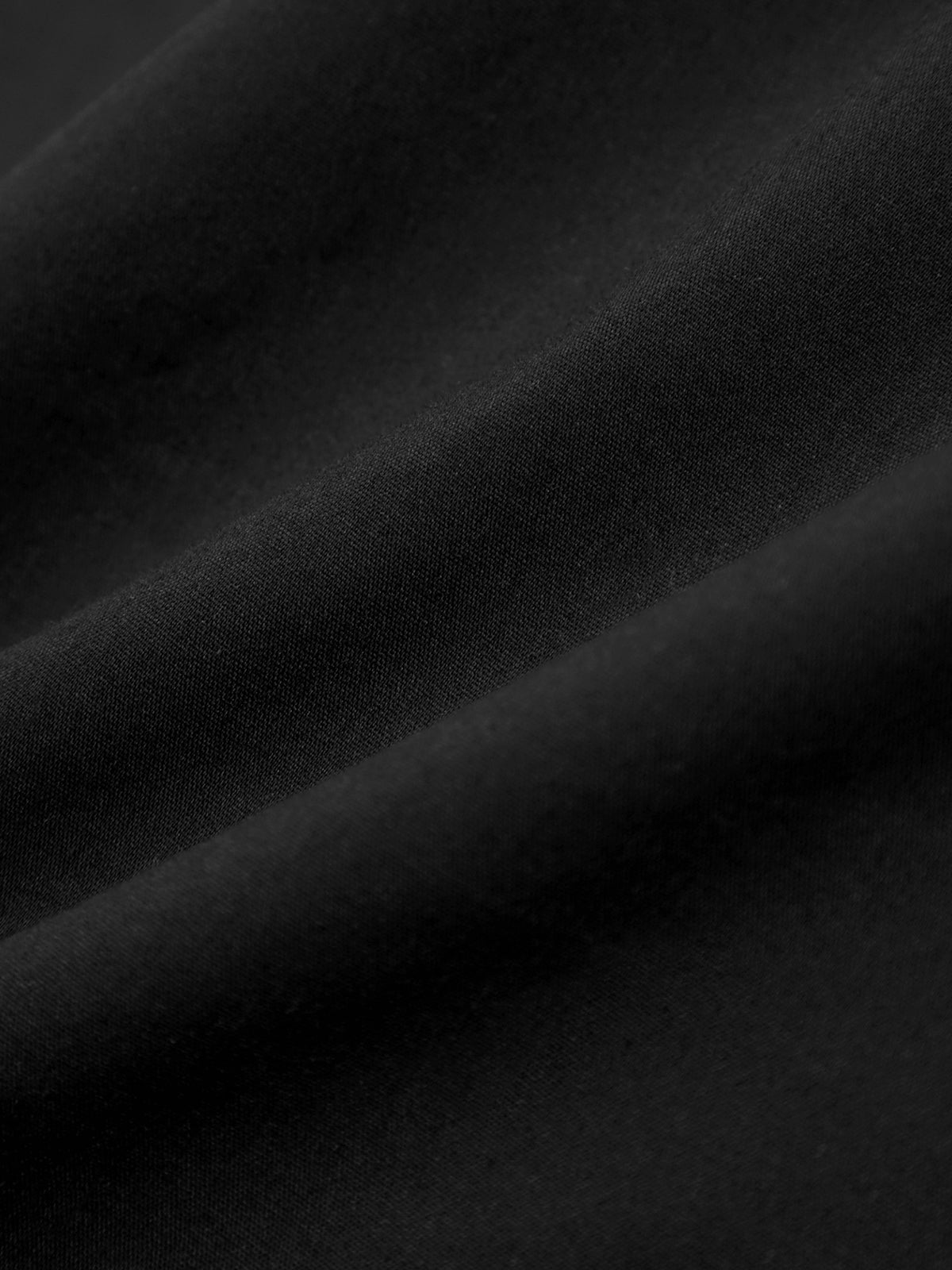 Close-up of black fabric texture