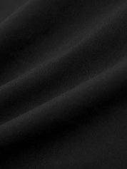 Close-up of black fabric texture
