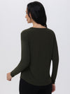 Ruched Shoulder Cool Top