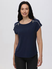 Cap-Sleeve Cool Top