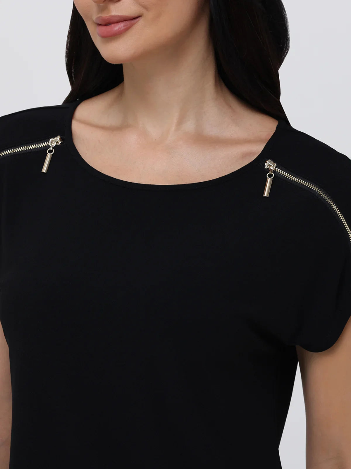 Cap-Sleeve Cool Feel Top