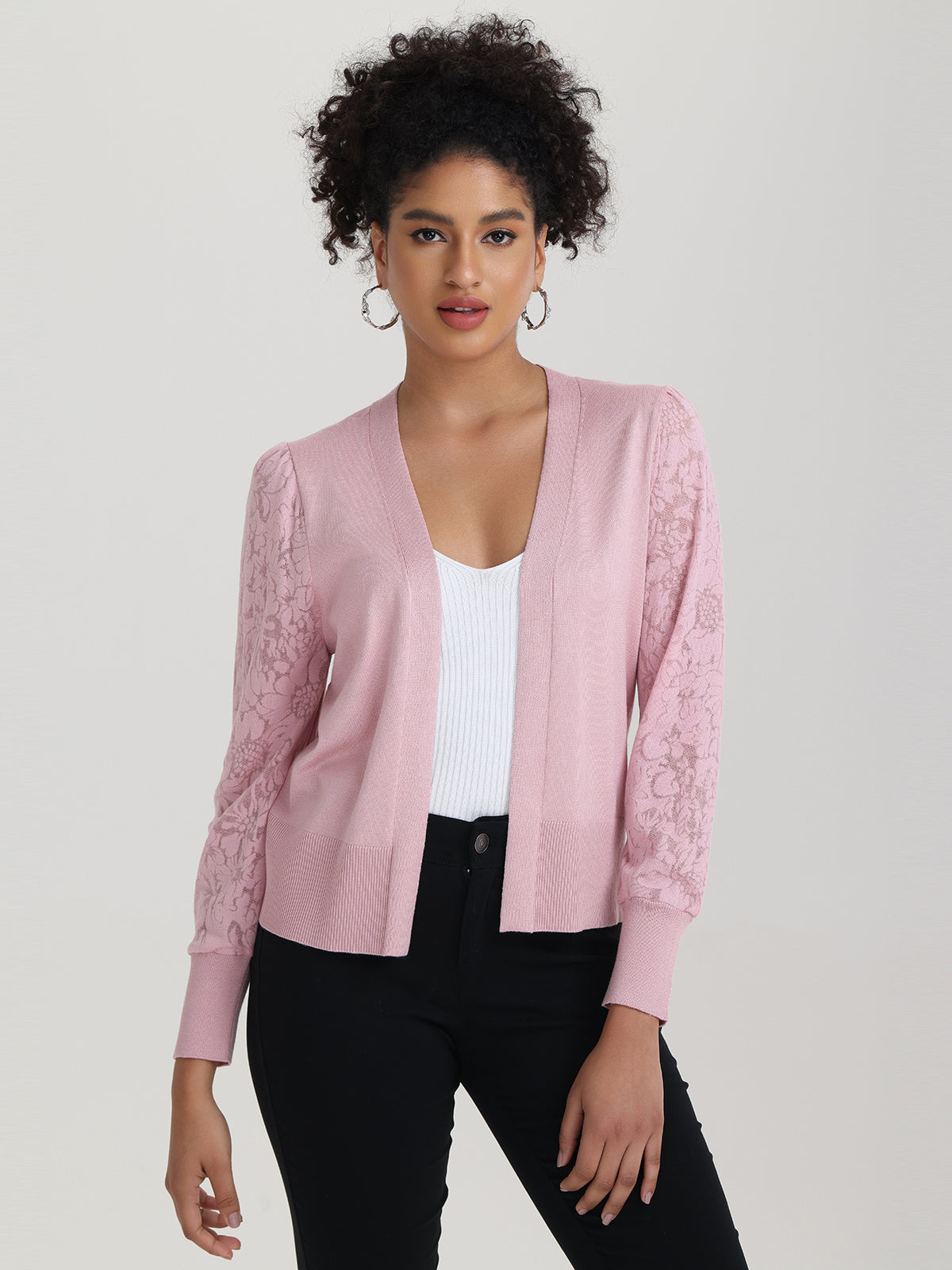 89th and madison open sale front cardigan