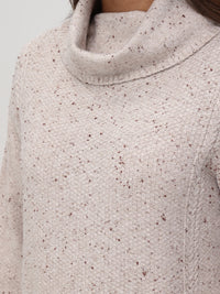 Fleck Turtleneck Sweater