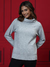 Fleck Turtleneck Sweater