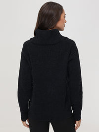 Chenille Turtleneck Sweater