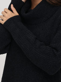 Chenille Turtleneck Sweater