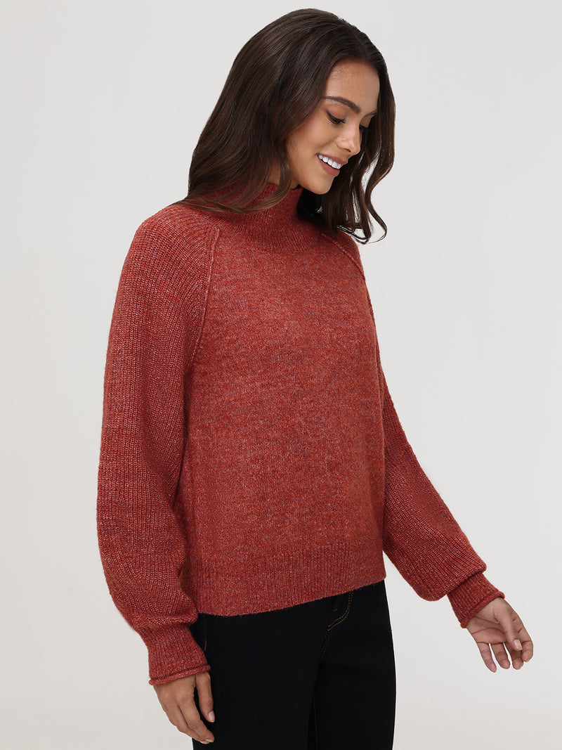 Funnel Neck Sweater