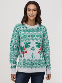 Holiday Fair Isle Crewneck Sweater