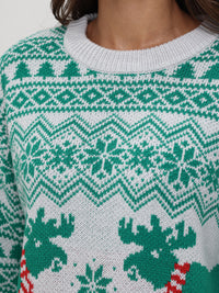 Holiday Fair Isle Crewneck Sweater