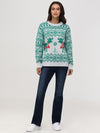 Holiday Fair Isle Crewneck Sweater